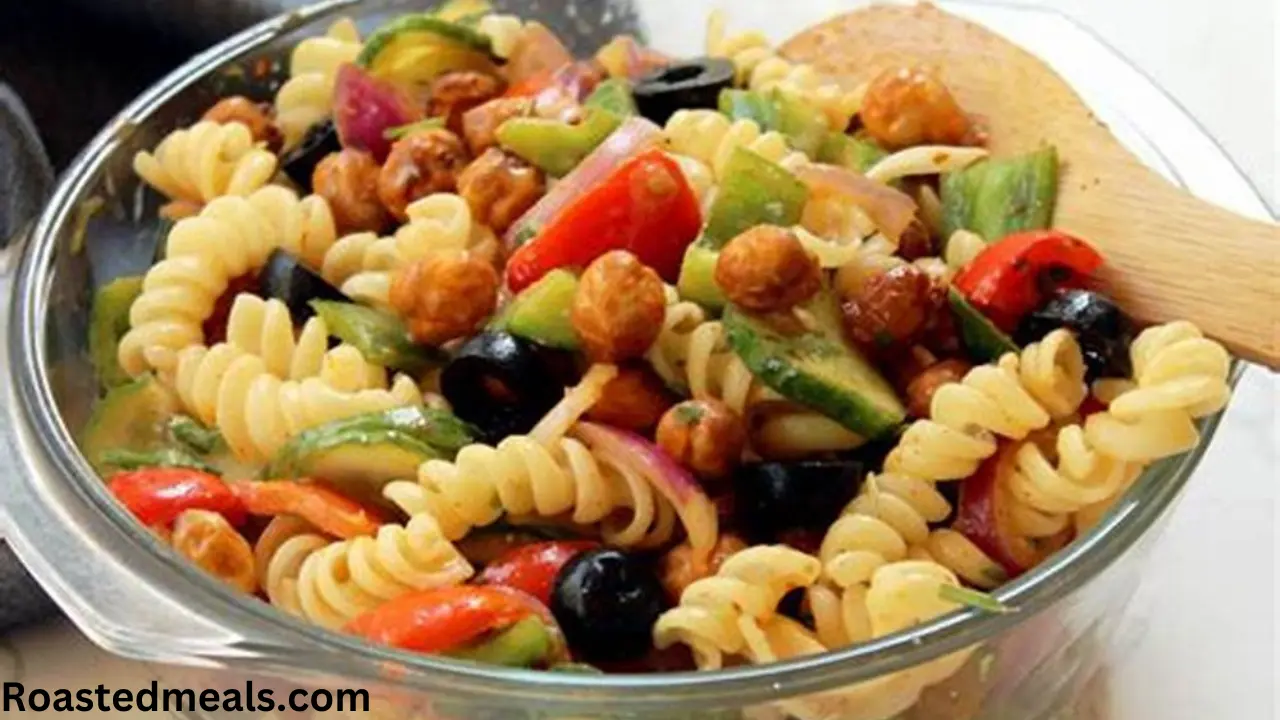 Roasted Vegetables Pasta Salad